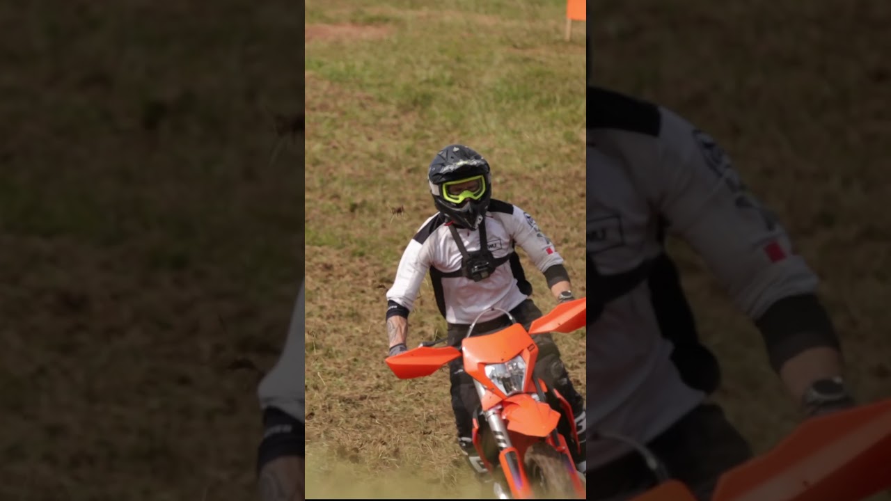 Riding the new 2024 KTM XCW 300 TBI.