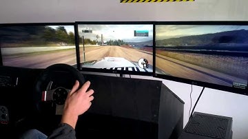 DIRT 3 Eyefinity Racing Simulator Logitech G27