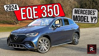 The 2024 Mercedes-Benz EQE 350 4Matic Is A Posh & Pricey Midsize Electric SUV