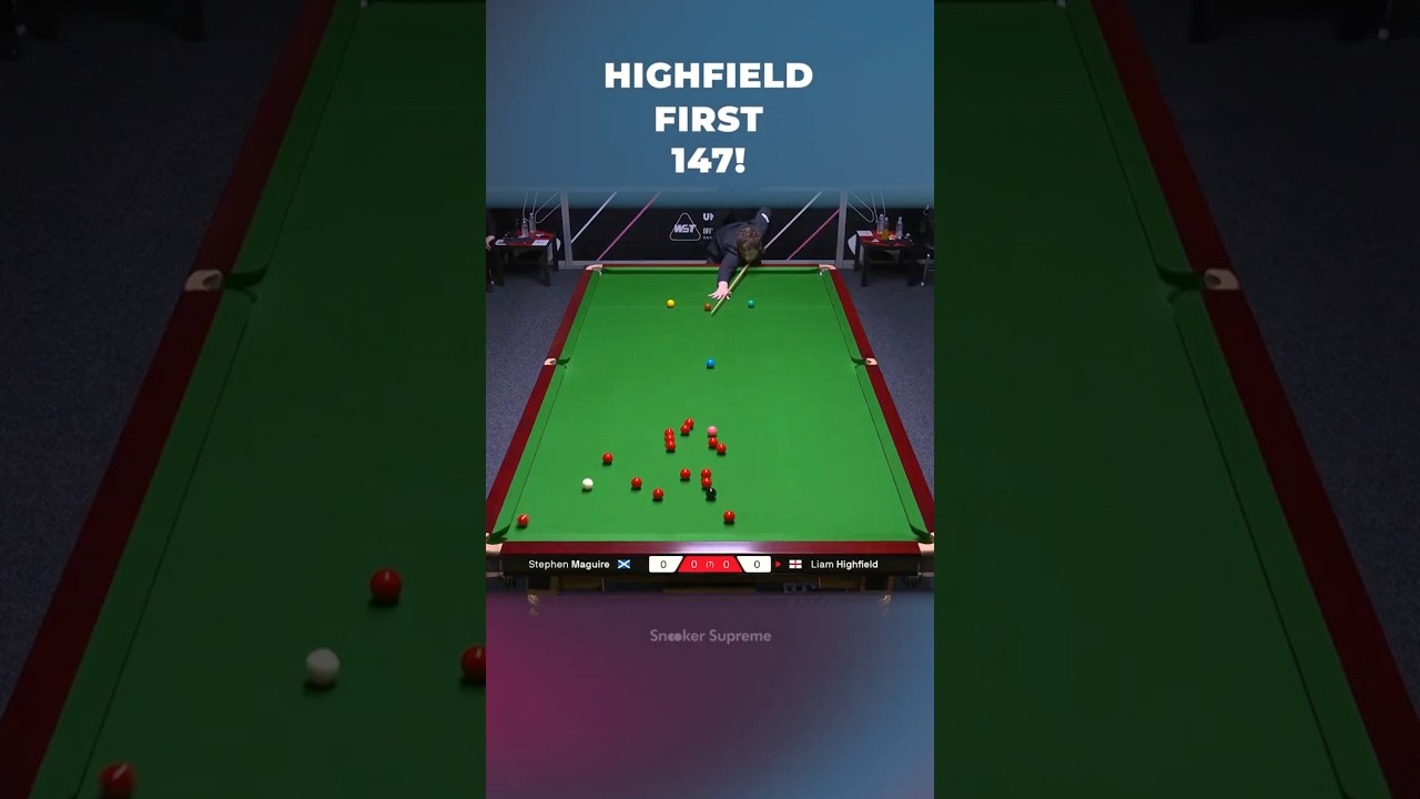 Liam Highfield’s First Professional 147