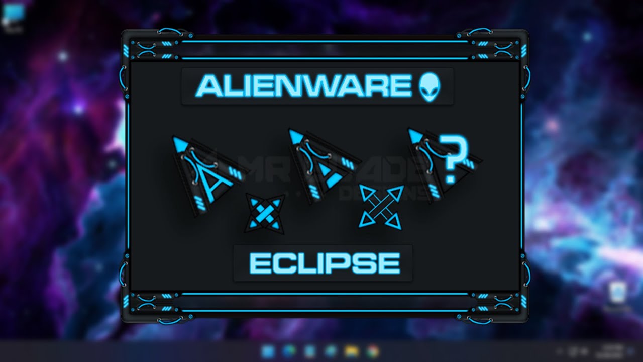 Installing Alienware Eclipse Cursors On Windows 11 Youtube