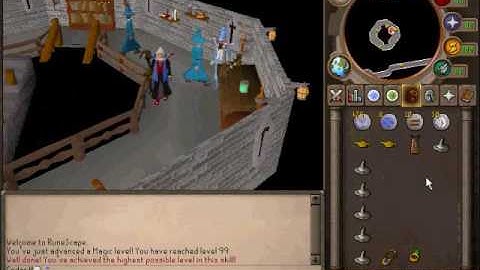 Cedar_H gets 99 Mage