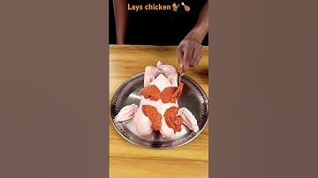 Thumbnail of Full lays chicken KFC type #shorts #layschicken