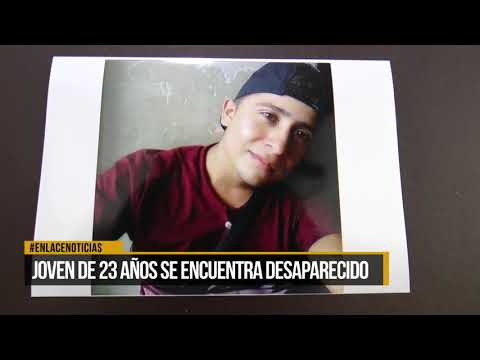 Joven de 23 años se encuentra desaparecido