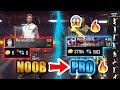 Free Fire new account to *PRO* challenge - look how it became😱🔥