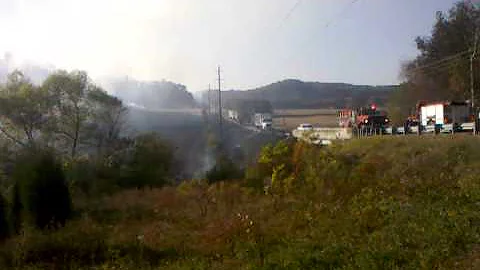 Humphreys County brush fire 2