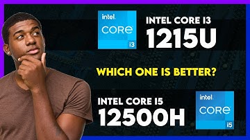 Intel Core i3 1215U vs Intel Core i5 12500H Comparison