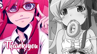 Nightcore -  Three Zero Zero Zero / Hotto Dogu Song (Switching Vocals) Jayesslee