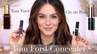 TOM FORD TRACELESS MATTE CONCEALER: FULL DAY WEAR TEST || Cle de Peau vs Tom  Ford Stick Concealer - YouTube