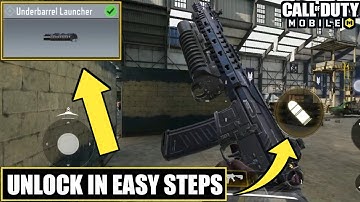 *NEW* Codm Unlock M4 Underbarrel Launcher Toxic Attachment Easily | Too Attached Seasonal Challenge