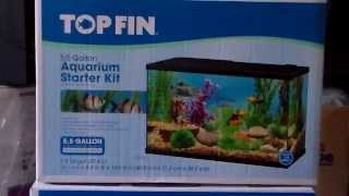 Top Fin 5.5 Gallon Aquarium Starter Kit