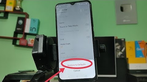 Realme c25 camera reset | how to restore default camera setting | mobile camera reset kaise kare