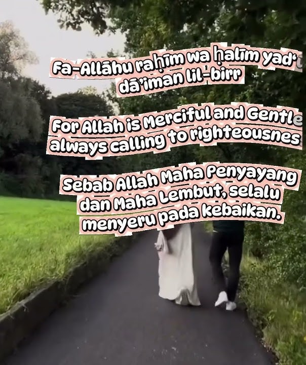 Experience the beauty of 'Love and Life' feat. Bara Masoud in 3 languages Arabic, English Indonesian