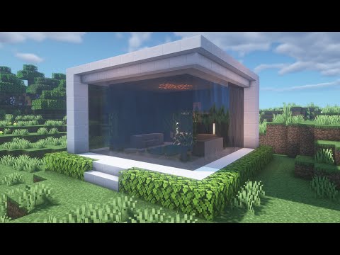 Minecraft Modern Ev Yapımı / Minecraft Modern Ev Yapımı Öğretici / Minecraft
