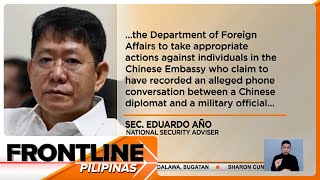 NSC, gustong panagutin ang Chinese Embassy dahil sa paglabag sa diplomatic protocols