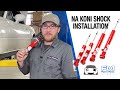 Need help installing your koni suspension stepbystep install for na miata