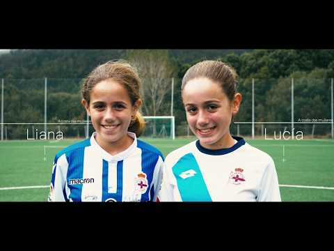 Lucía e Liana Quintela, futbolistas carnotás: "Deberíamos xogar todos e todas"