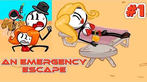 Stickman Story: Save The World || An Emergency Escape || Level 1 - 5 || Gameplay #1