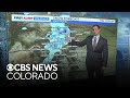 Rain and snow showers arrive tomorrow across Colorado