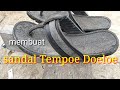 Membuat sandal jepit tempo doeloe dengan ban motor