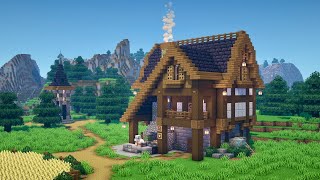 Minecraft | How to Build a Medieval Blacksmith | Armorer House Tutorial