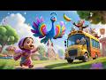 Wheels on the Bus in hindi + Bandar Mama + Nani Teri Morni | Hindi Rhymes Compilation #nurseryrhymes