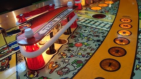 1985 Williams Comet Pinball Machine - Gameplay, Artwork, Design Video