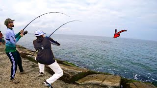 Jetty Fishing CHAOS For MONSTER Fish!