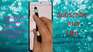 Galaxy A51 FRP bypass /Google Account lock Bypass Android 10 Easy Steps & Quick Method Work 100%