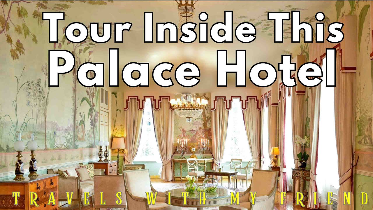 Tour this beautiful palace hotel in Portugal. One of the most magnificent palaces in the world!