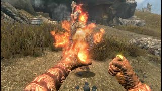 Skyrim First Person Unarmed Animation Mod: Dodge, bash and parry