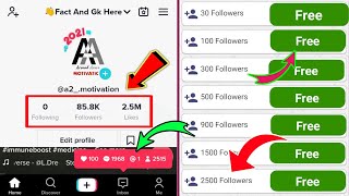 HOW TO GET 1 000 TIKTOK FOLLOWERS IN 5 MINUTES 2021