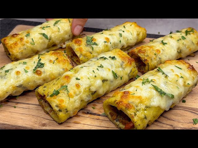 Just grate the potatoes! Delicious dinner in a few minutes! Easy recipe! class=
