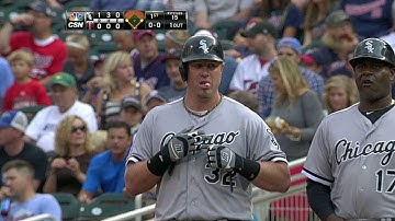 CWS@MIN: Dunn opens the scoring with an RBI single