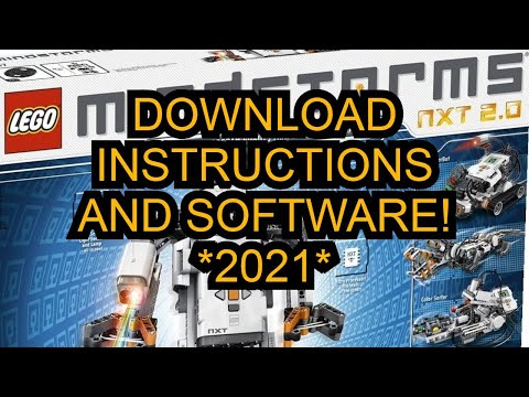 *NEW* How to download Lego Mindstorms NXT 2.0 Building instructions and programming software! Mới Nhất