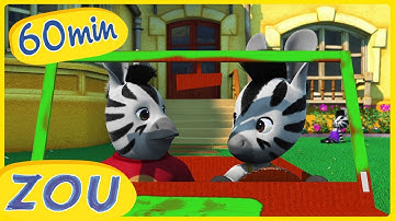 Op Reis met Zou 🚗 | 60 Minuten Vol Plezier! | Animatie in het Nederlands ZOU gaat weer naar school!🚌