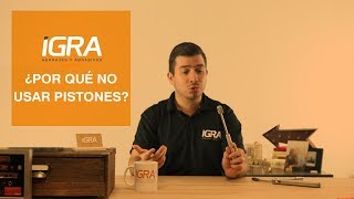 ¿POR QUÉ NO  USAR PISTONES?