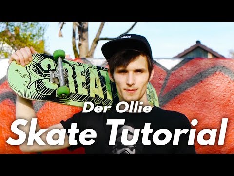 Video: Wie Man Ollie Auf Einem Skateboard Macht