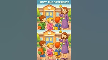 Spot The Difference❤️ | Spot 3 Differences | Sharpen Your Focus #Shorts #FunPuzzle
