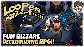 New Fun & Bizarre Deckbuilding RPG!! | Let's Try Looper Tactics