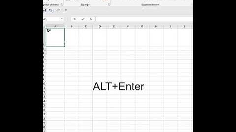 Перенос текста в ячейке и поперечная линия в Excel