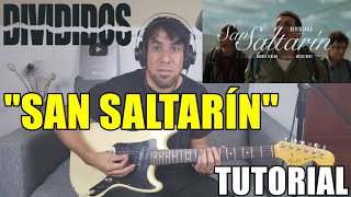 Como tocar "San Saltarín" DIVIDIDOS Tutorial Guitarra Explicado al Detalle! 👌🏽