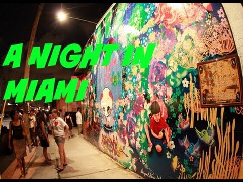 walk wynwood miami night