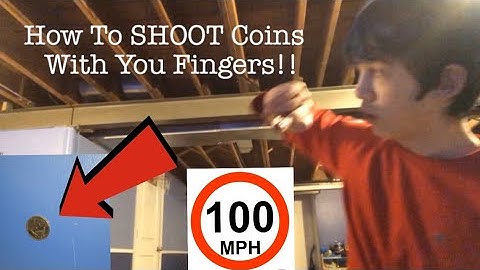 How To Shoot A Coin With Your FINGERS!!!