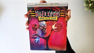 Killer Klowns From Outer Space 4K Unboxing | Disc Menu Reveal