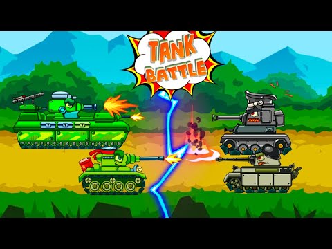 Pertarungan tank: Perang Tank 2D