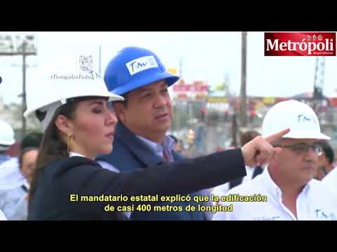 Supervisa Garci?a Cabeza de Vaca infraestructura vial en Reynosa