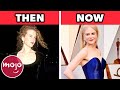 Celebs' First Oscars Dress: Then VS Now