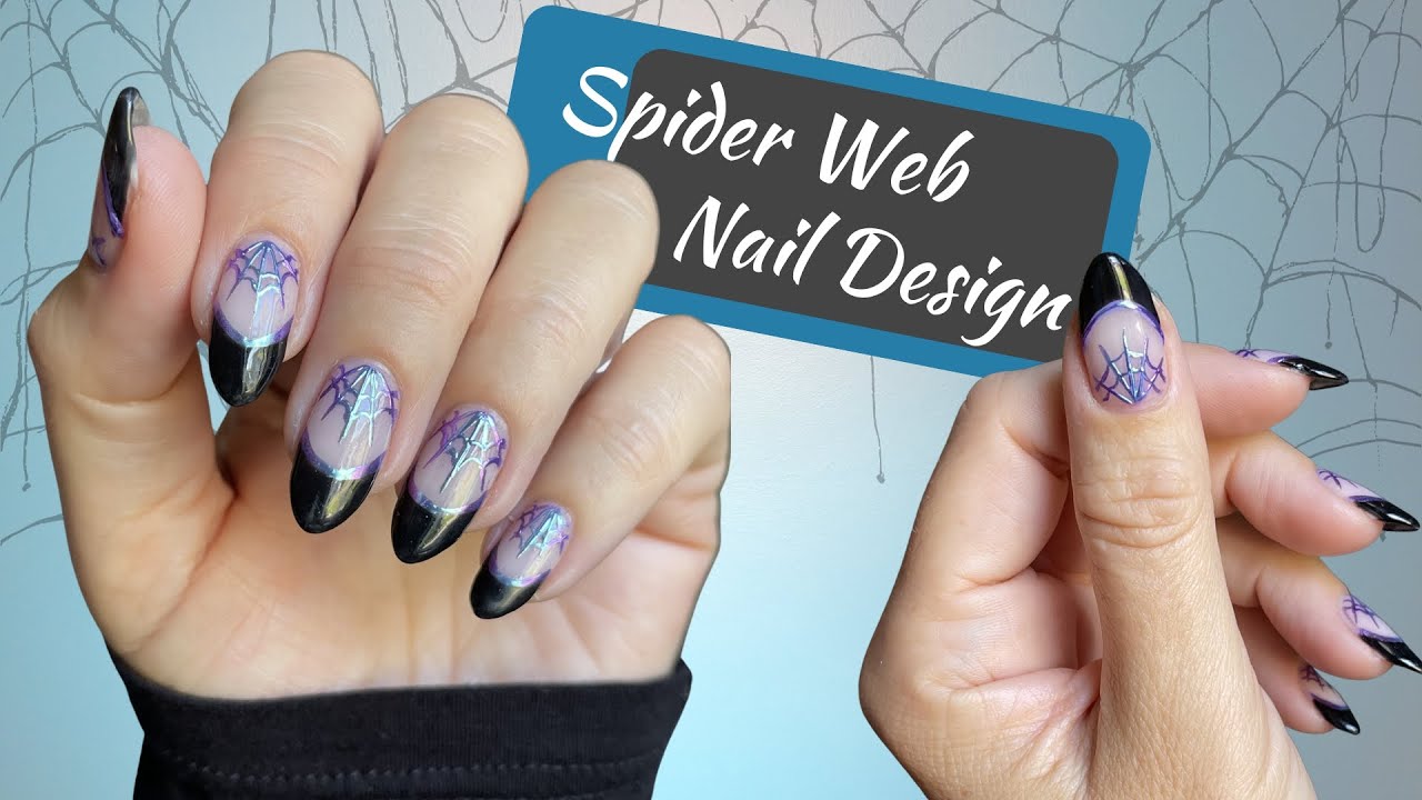 glitter obsession: Halloween Nail Art Challenge: Spider Web (Week 43: Spider  Web)