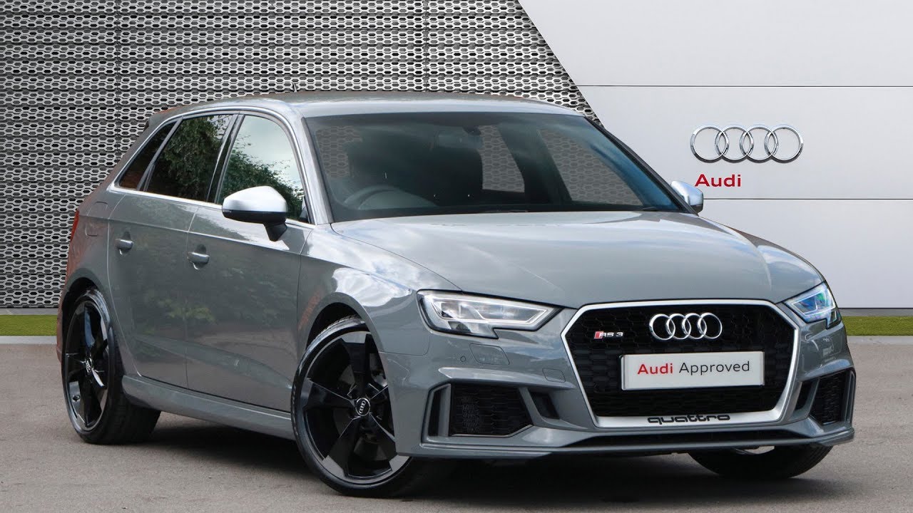 YG19CMD AUDI A3 RS3 QUATTRO S LINE GREY YouTube